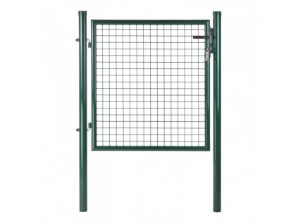 Jednokřídlá plotová brána 100x120 cm, zelená
