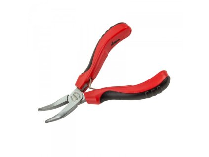 Polokulaté kleště zakřivené hladké 125 mm CR-V