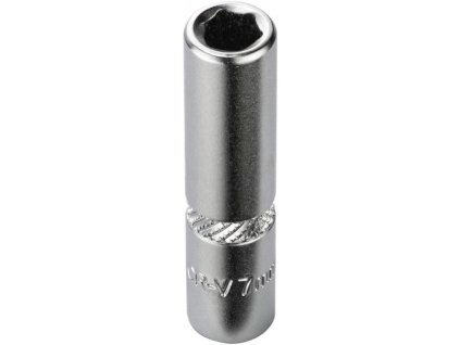 Nástrčkový kľúč / orech dlhý 7 mm 1/4"
