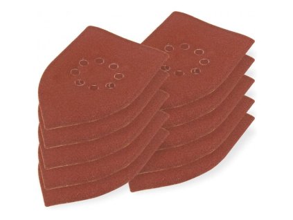Brusný papír pro brusku delta 105x175 mm K120, 10 ks