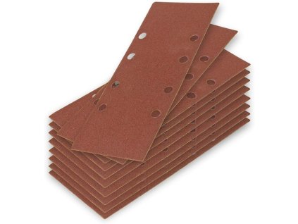 Brusný papír pro vibrační brusku 93x230 mm K80, 10 ks