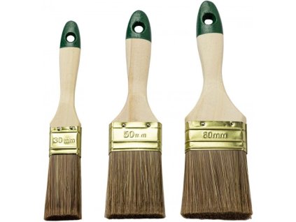 Ploché štetce 30-60 mm, 3-dielna sada