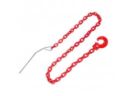Vytahovací řetízek s háčkem a jehlou 8 mm, 2 m, třída 8