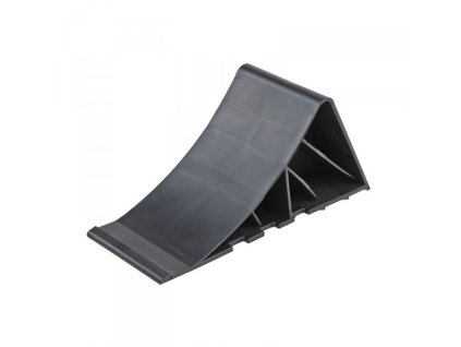 Brzdový klín pod kolo přívěsu z PVC, černý