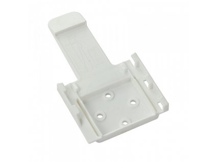 Držák brzdového klínu pro brzdový klín pod kolo PVC, bílý