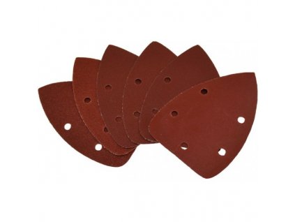 Güde Brusný papír delta 140x102 mm, 2x K60, 2x K80, 2x K100