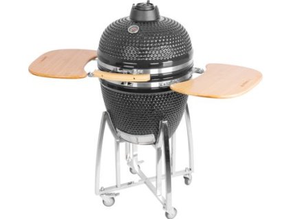 Gril BBQ Kamado Egg 21", 130x73x122, priemer 46,7 cm, gril výška 91 cm, čierny