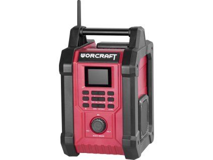 Rádio Worcraft CBTS-S20LiH, DAB+FM, 20V, Bluetooth, AUX, 2x15W