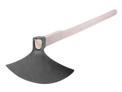 Motyka Gardex Amba, 750 g, rumunská, kovaná, s násadou