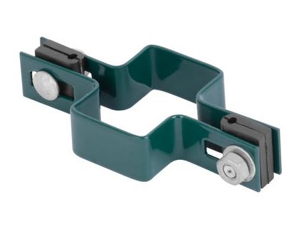 Objimka EUROSTANDARD 60x40, priebezna, zelena, Zn+PVC, RAL6005