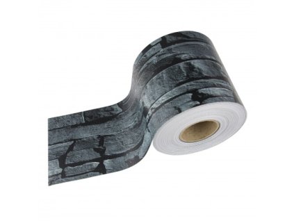 Krycia páska na plotový panel PVC 35x0,19 m, bridlica