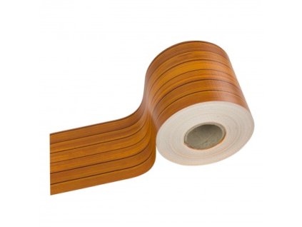 Krycí páska pro plotový panel z PVC 70x0,19 m, dřevo