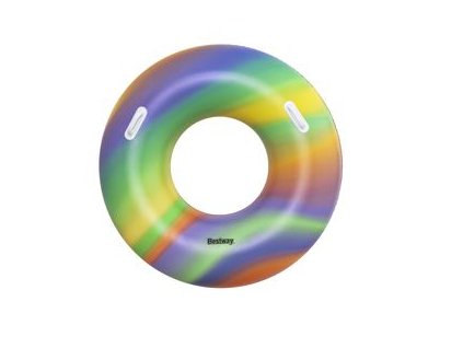 Kruh Bestway® 36352, Rainbow Swim, koleso, detský, nafukovací, do vody, 1,19 m