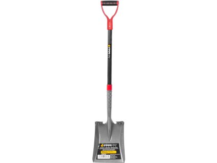 Lopata Strend Pro Garden ErgoBULL, s násadou D, fiberglass, 1150 mm