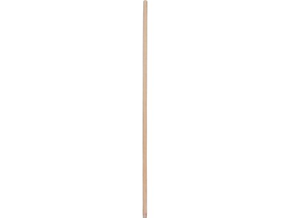 Násada na koště, dřevěná, 120cm, se závitem