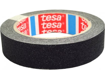 Páska lepicí protiskluzová 55587, 25mmx5m, černá, Tesa