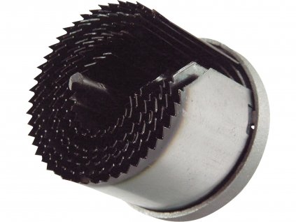 vykružovací vrták do dřeva a sádrokartonu, 7průměrů O 26-63mm, EXTOL CRAFT