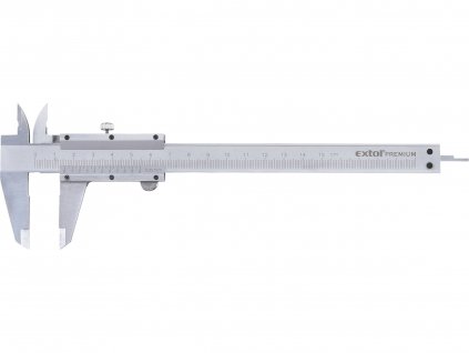 měřítko posuvné kovové, 0-150mm, EXTOL PREMIUM