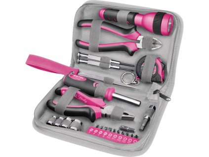 sada nářadí 23ks, 1/4 ", EXTOL LADY