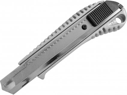 nůž ulamovací celokovový s výztuhou, 18mm, Auto-lock, EXTOL CRAFT