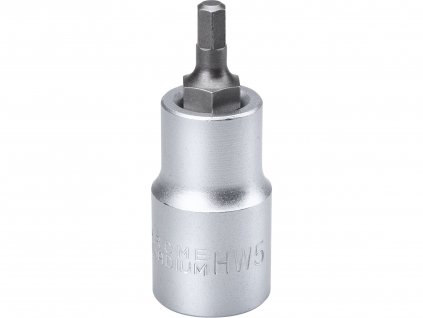 hlavice zástrčná 1/2 "imbus, H 5, L 55mm, FORTUM
