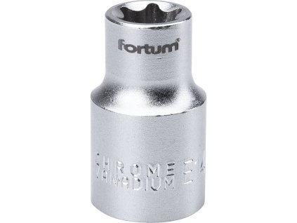 hlavice nástrčná vnitřní TORX 1/2 ", E 14, L 38mm, FORTUM