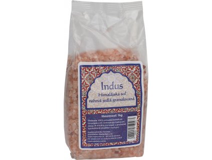 Himálajská sůl jedlá, růžová, granulovaná hrubá 1kg