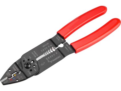 kleště lisovací/krimpovací na konektory, 215mm, EXTOL PREMIUM