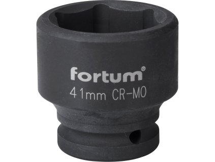 hlavice nástrčná rázová 3/4", 41mm, L 57mm, FORTUM