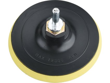 nosič brusných výseků - M14, suchý zip s redukcí úchytu do vrtačky, 115mm, EXTOL CRAFT