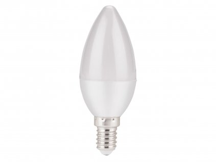 žárovka LED svíčka, 5W, 410lm, E14, teplá bílá, EXTOL LIGHT
