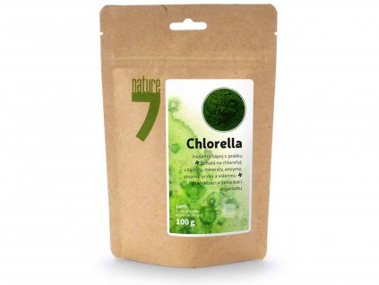 Chlorella - nápoj v prášku 100g, Nature7