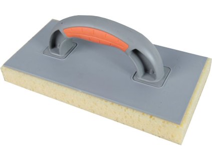 Hladítko plastové s čistící houbou 270x130mm, tl.30mm