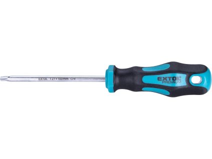 šroubovák TORX, TTa27x100mm, CrV, EXTOL PREMIUM