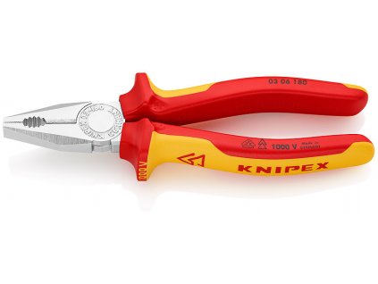 KNIPEX Kombinované kleště 180  SERVIS EXCLUSIVE