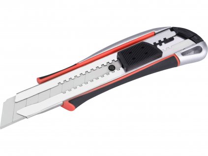 nůž ulamovací kovový s výstuhou, 25mm Auto-lock, EXTOL PREMIUM