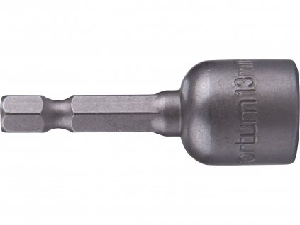 klíč nástrčný magnetický 1/4" stopka, 13x48mm, CrV, FORTUM-KITO