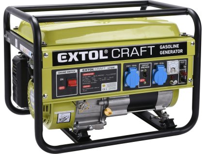 elektrocentrála benzínová, 6,5HP/2,8kW, EXTOL CRAFT