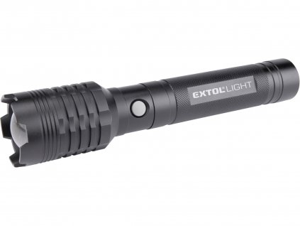 svítilna 4000lm COB, zoom, USB nabíjení s powerbankou, 60W COB LED, EXTOL LIGHT