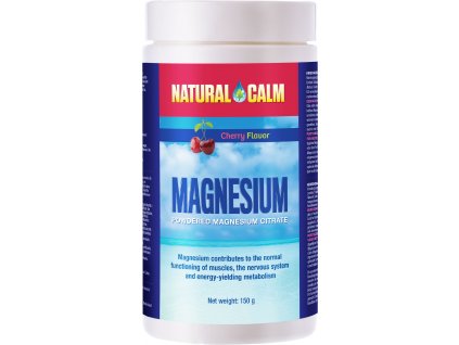 Magnezium NATURAL CALM citrát hořčíku - třešeň 150g