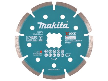 MAKITA DIAMANTOVÝ KOTOUČ X-LOCK 125X22,23MM (E-02076)