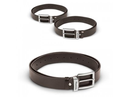 MAKITA OPASEK KOŽENÝ HNĚDÝ M (E-05371)