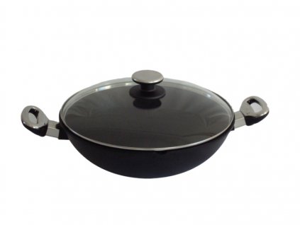 036 titanove woky wok 32cm s poklici baf gigant