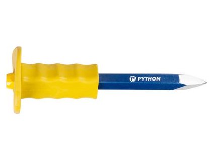 Sekáč Python, špicatý, gumový chránič, 260x21,5 mm