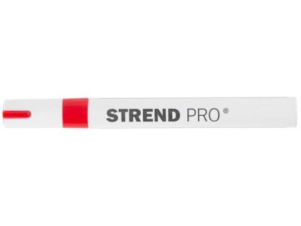 Značkovač Strend Pro Permanent, ALU, červený