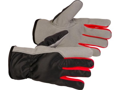 Rukavice Strend Pro Bertus Winter, zimné, zateplené, textil/koža, veľkosť 09/L