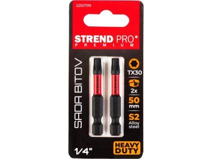 Bit Strend Pro Premium Torx, T 30, bal. 2 ks