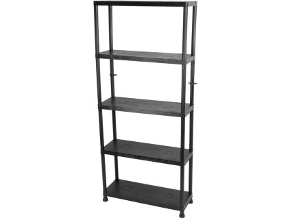Regál Racks RA8040, plastový, 5 políc, 800x400 mm