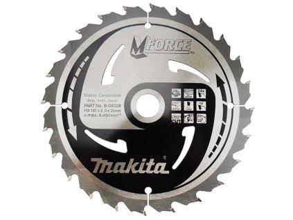 MAKITA KOTOUČ PILOVÝ 180 x 20 mm 24 z