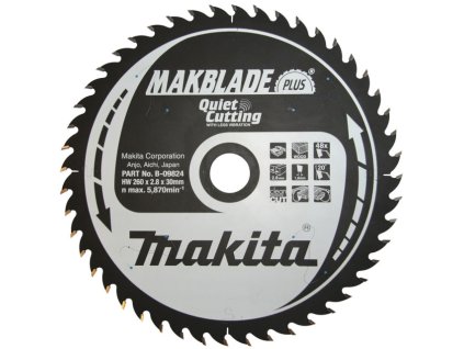 MAKITA KOTOUČ PILOVÝ 260 x 30 mm 48 z
